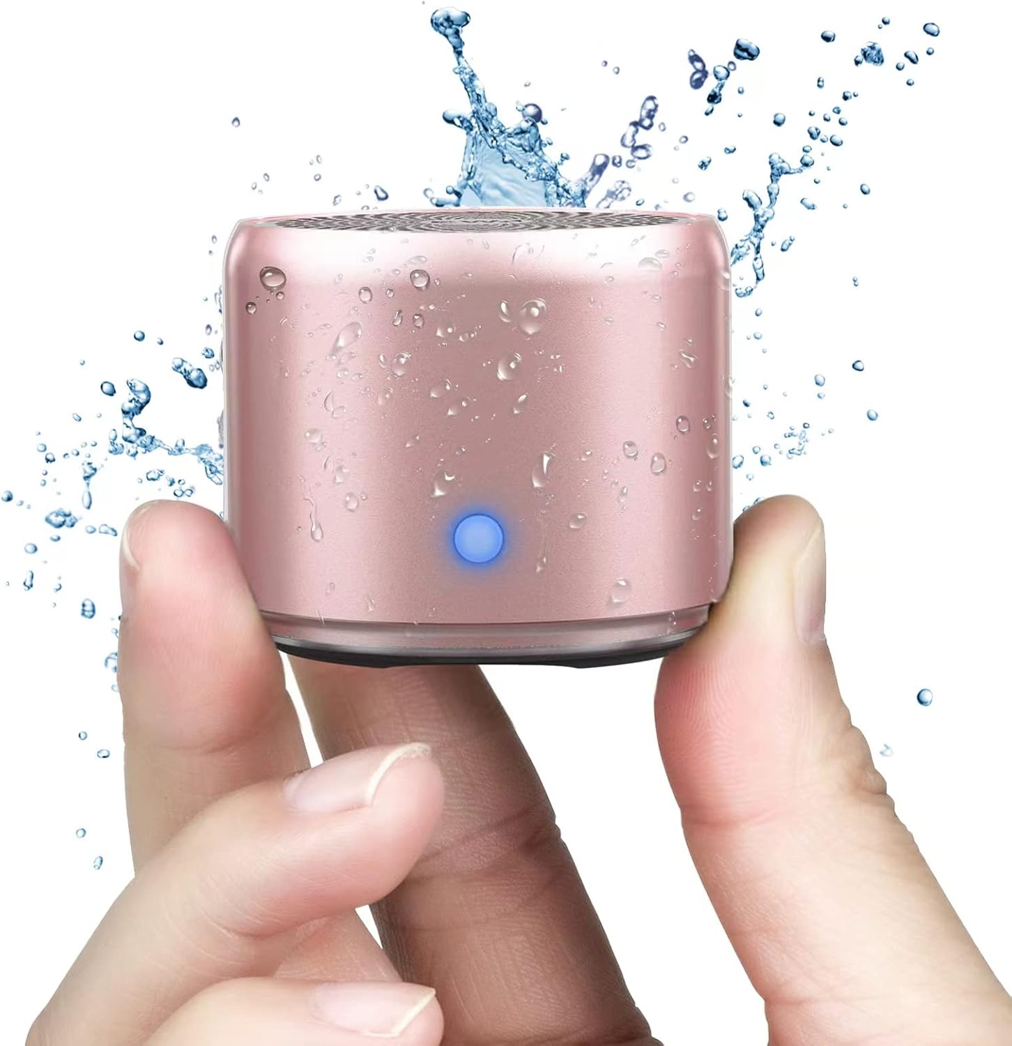 IP67 Waterproof Portable Bluetooth Speaker A106 Pro, Mini Bass Wireless Speaker with Travel Case