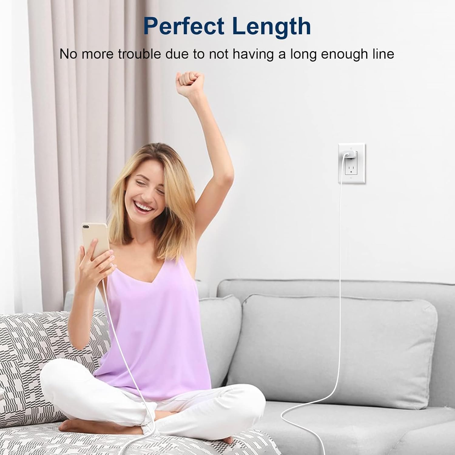 4-Pack 20W PD USB-C Fast Charger with 6FT Lightning Cable, Wall Charger Block for iPhone & iPad
