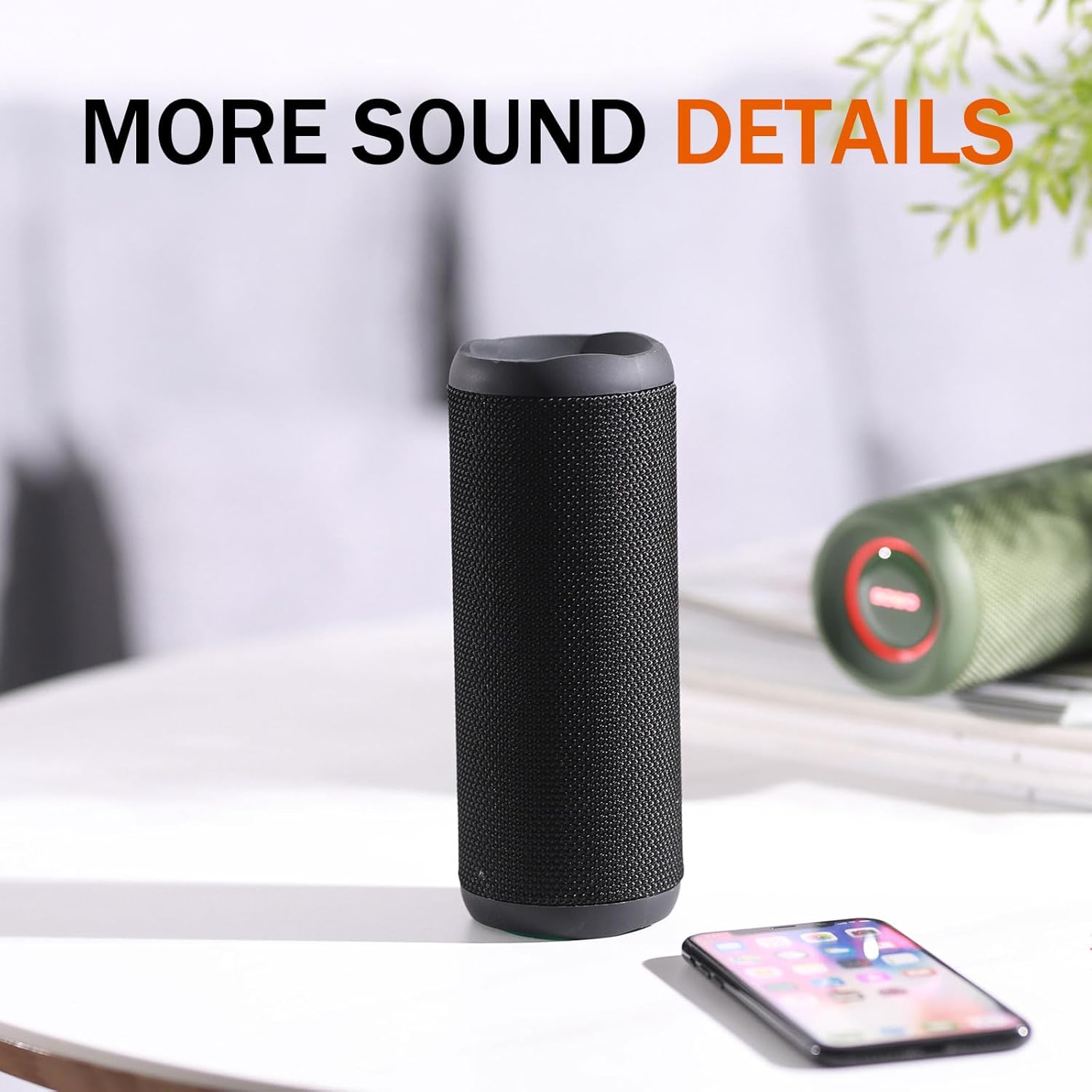 25W IPX7 Waterproof Bluetooth Speaker with Bassboom & TWS Pairing