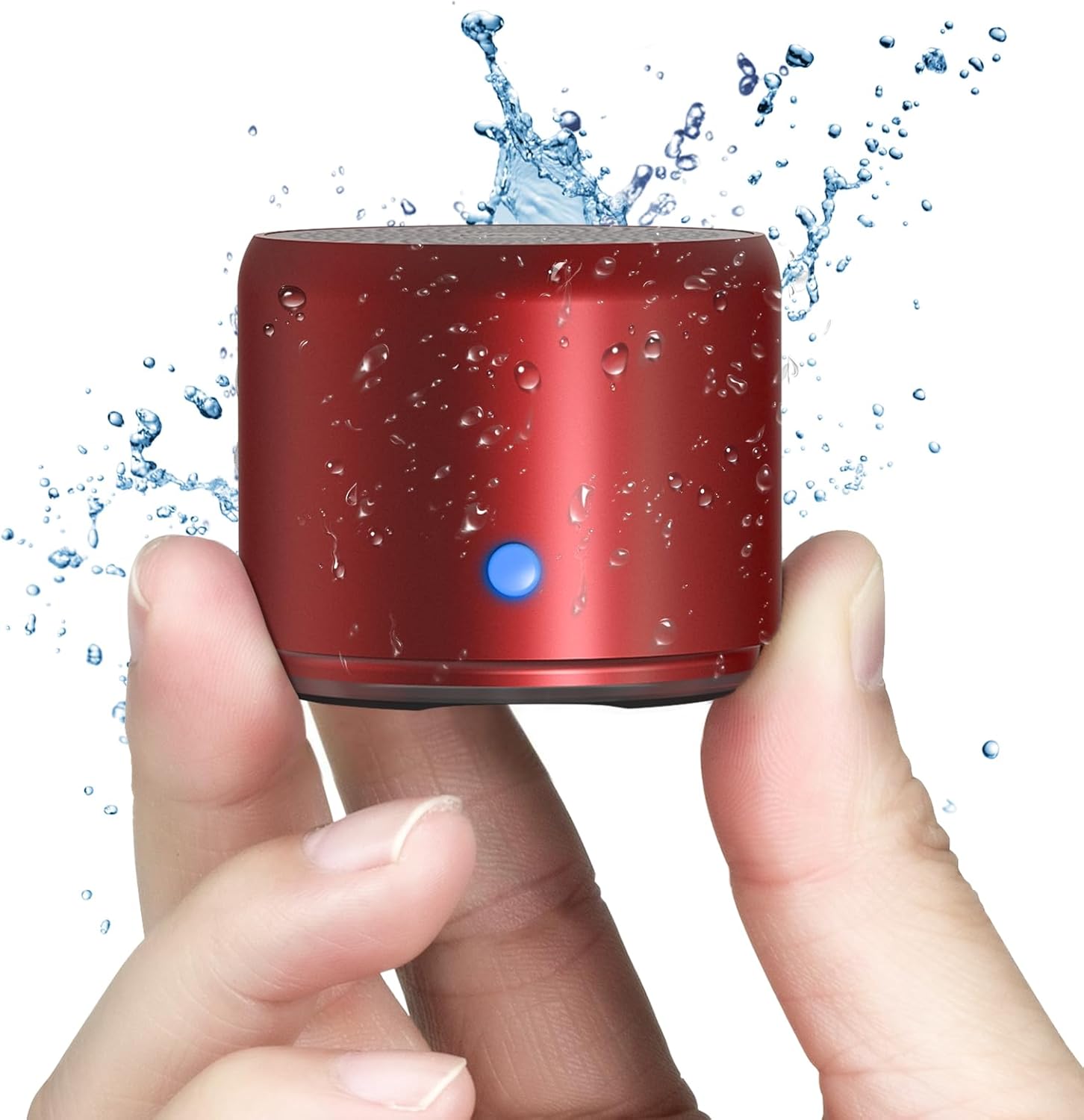 IP67 Waterproof Portable Bluetooth Speaker A106 Pro, Mini Bass Wireless Speaker with Travel Case