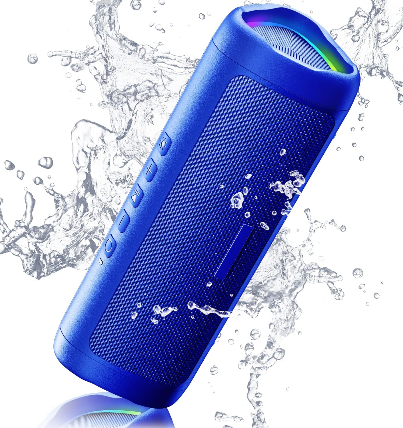 BolaButty Portable Bluetooth Speaker, IPX5 Waterproof Wireless Speaker with 20H Playtime, TWS Pairing & BT5.3 for Home, Outdoor, Camping & Beach